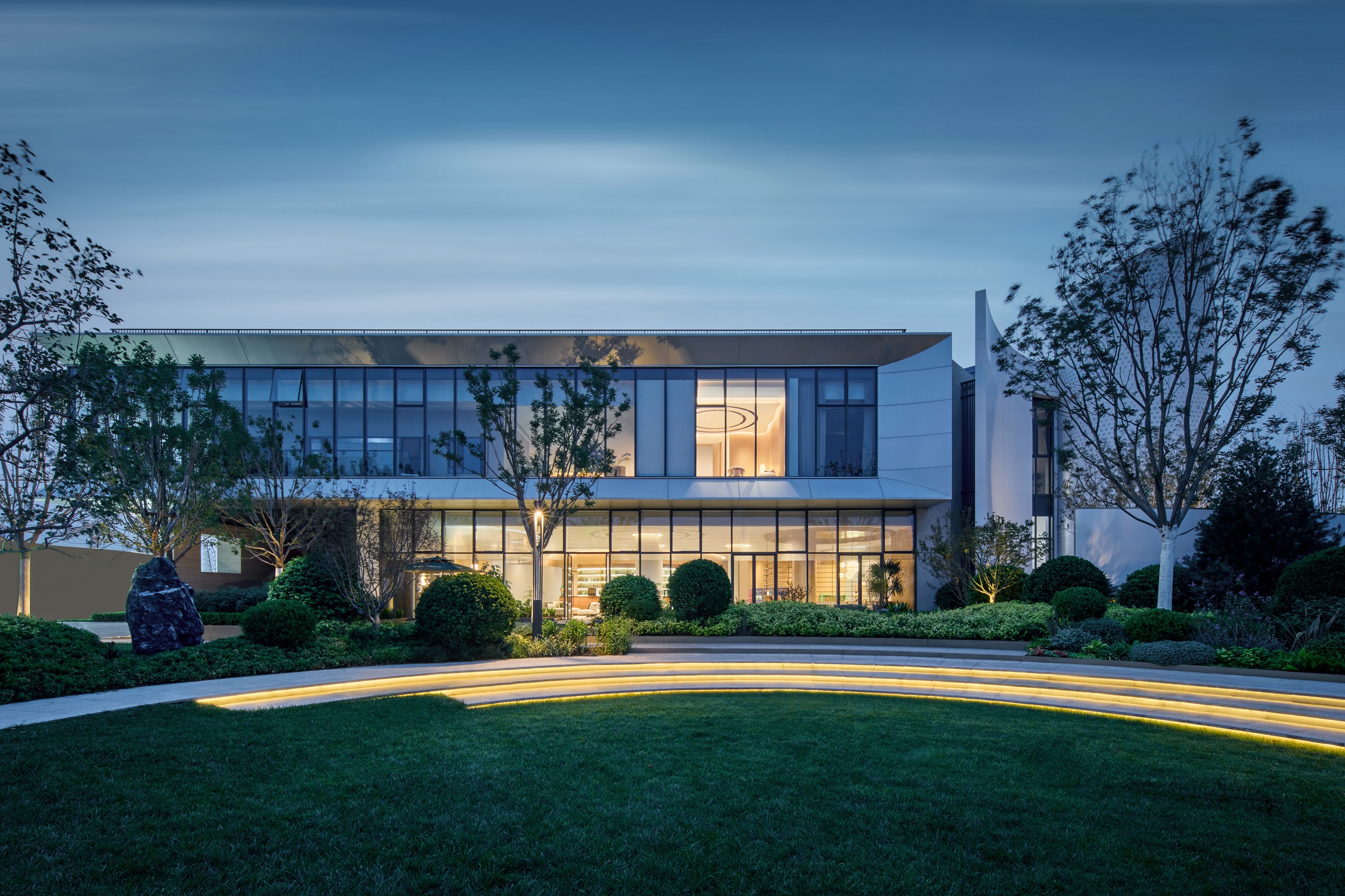 天津中新澜湖庭售楼处丨中国天津丨引擎联合设计-26