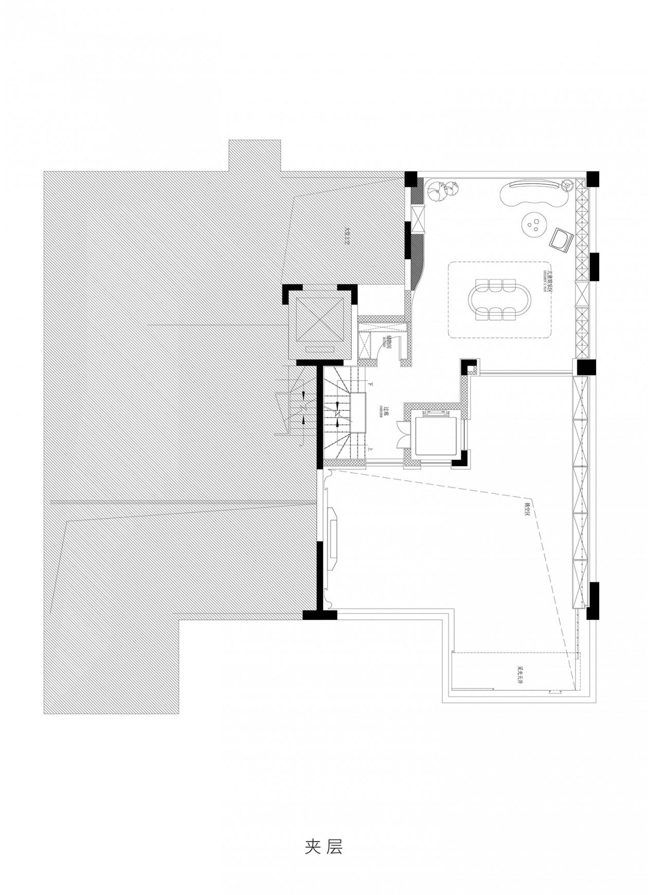 武汉联发·向湖340㎡叠墅丨中国湖北丨硬装矩阵纵横,软装元禾大千-59