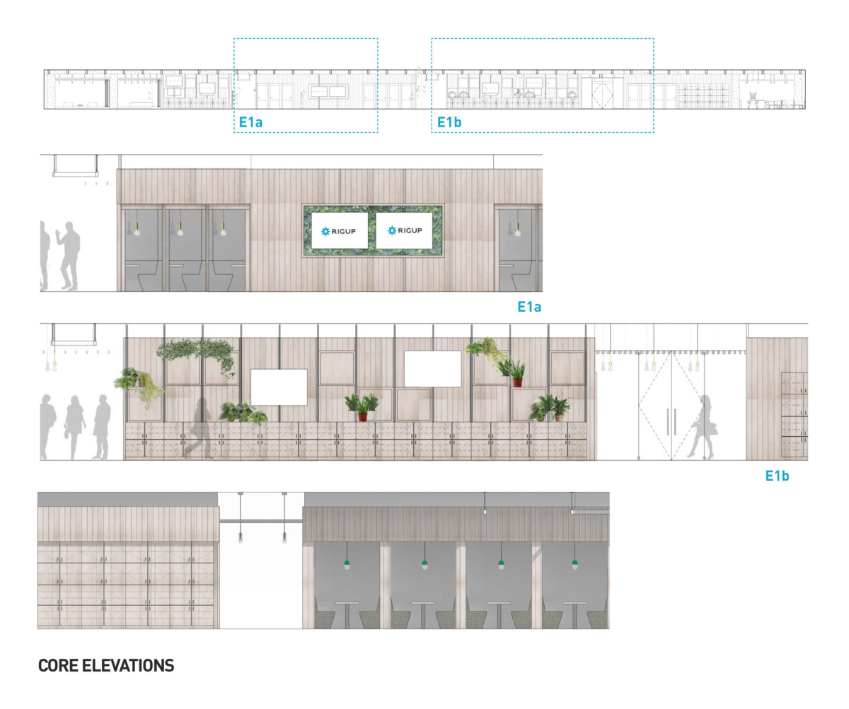 Austin 初创公司 RigUp 现代温馨办公空间-32