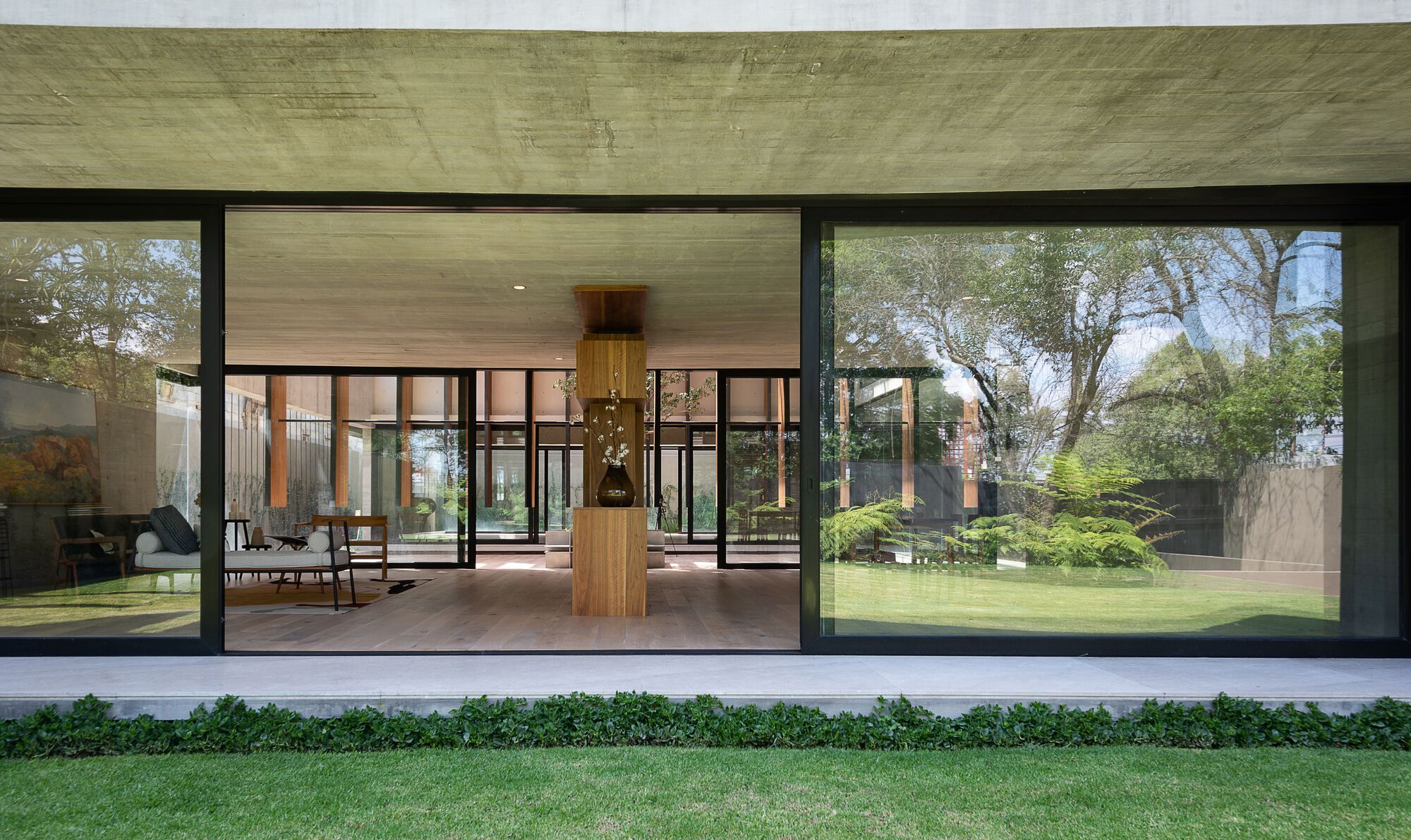 庭院住宅丨墨西哥墨西哥城丨Ricardo Yslas Gámez Arquitectos-25