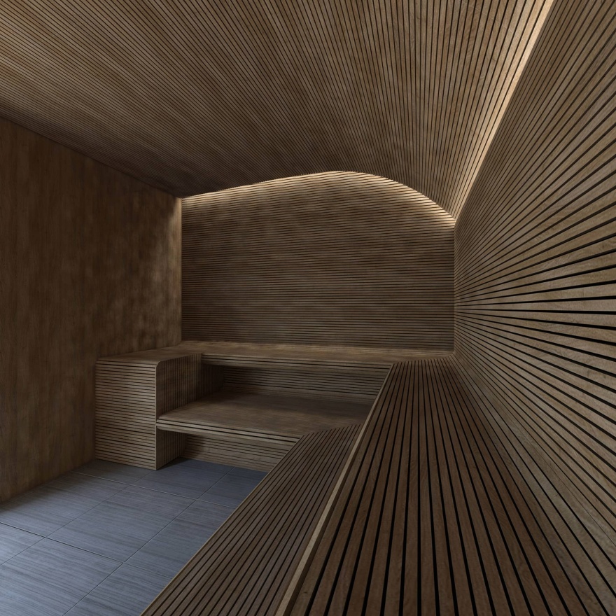 桑拿浴;桑拿房丨ABP Architectes-21