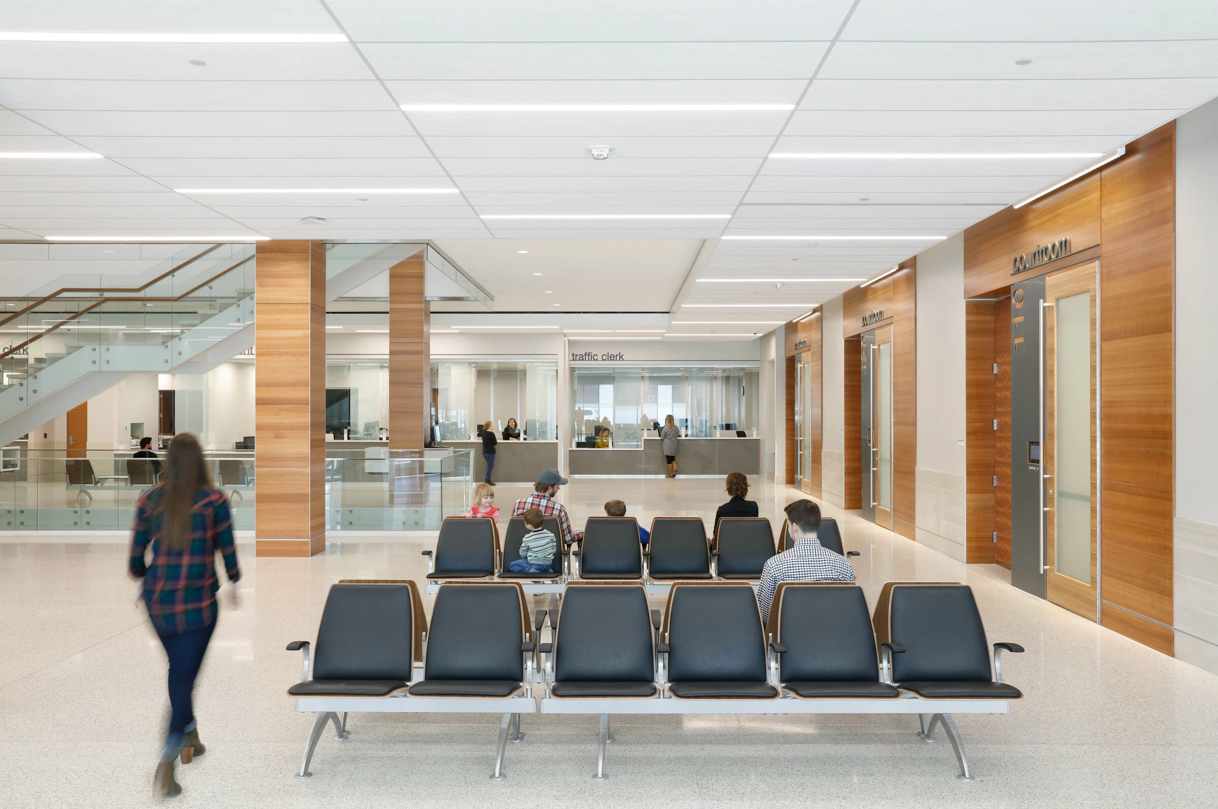 波尔克县司法中心 安妮丨美国得梅因丨OPN Architects-13