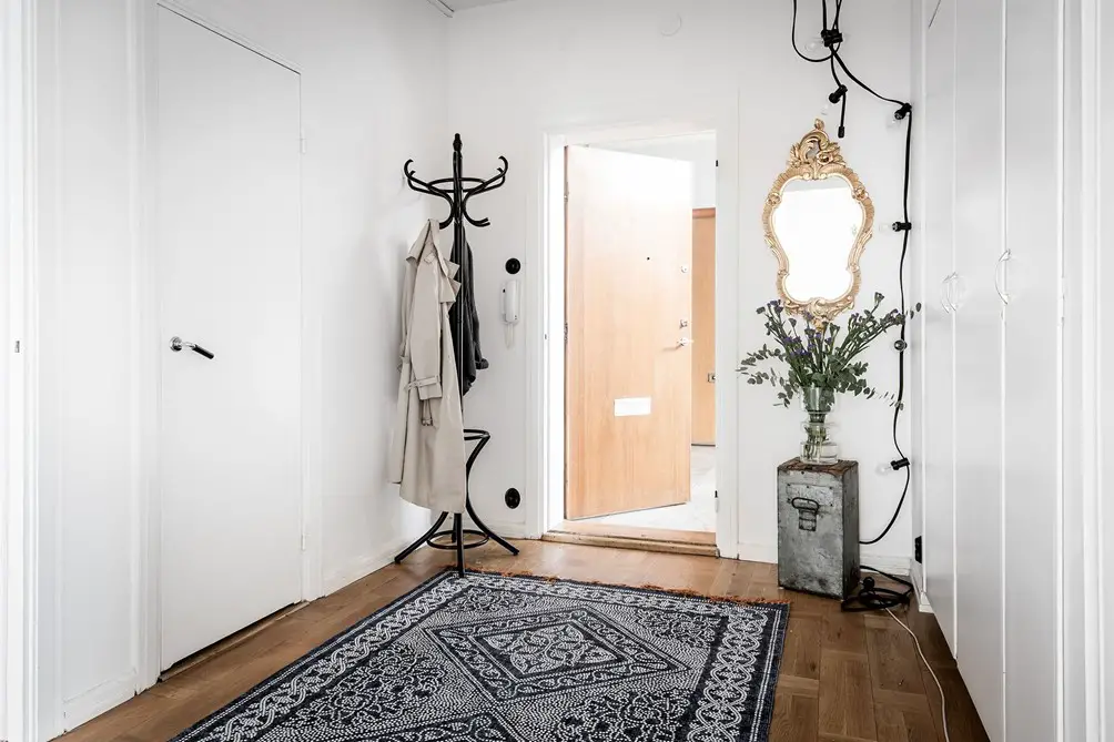 瑞典黄金光线中的土色民族风公寓-22