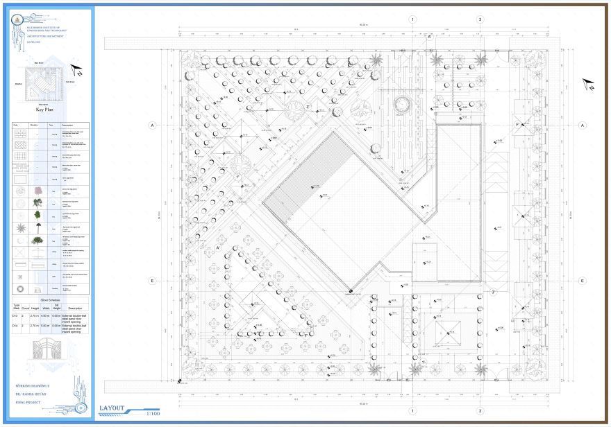 智能家具展厅工作图纸设计丨Mohamed Ramadan(尼罗高等工程学院)-3