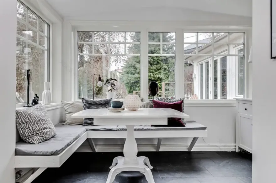 斯堪的纳维亚风格公寓,半开放式卫浴设计-10