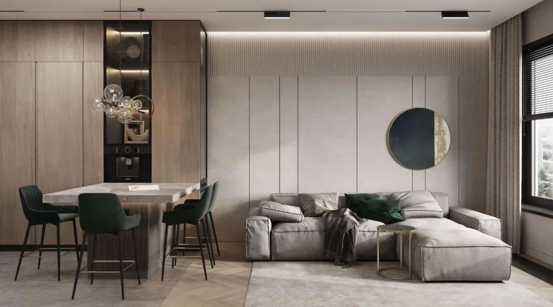 莫斯科 Osome Studio 的质感室内设计-5