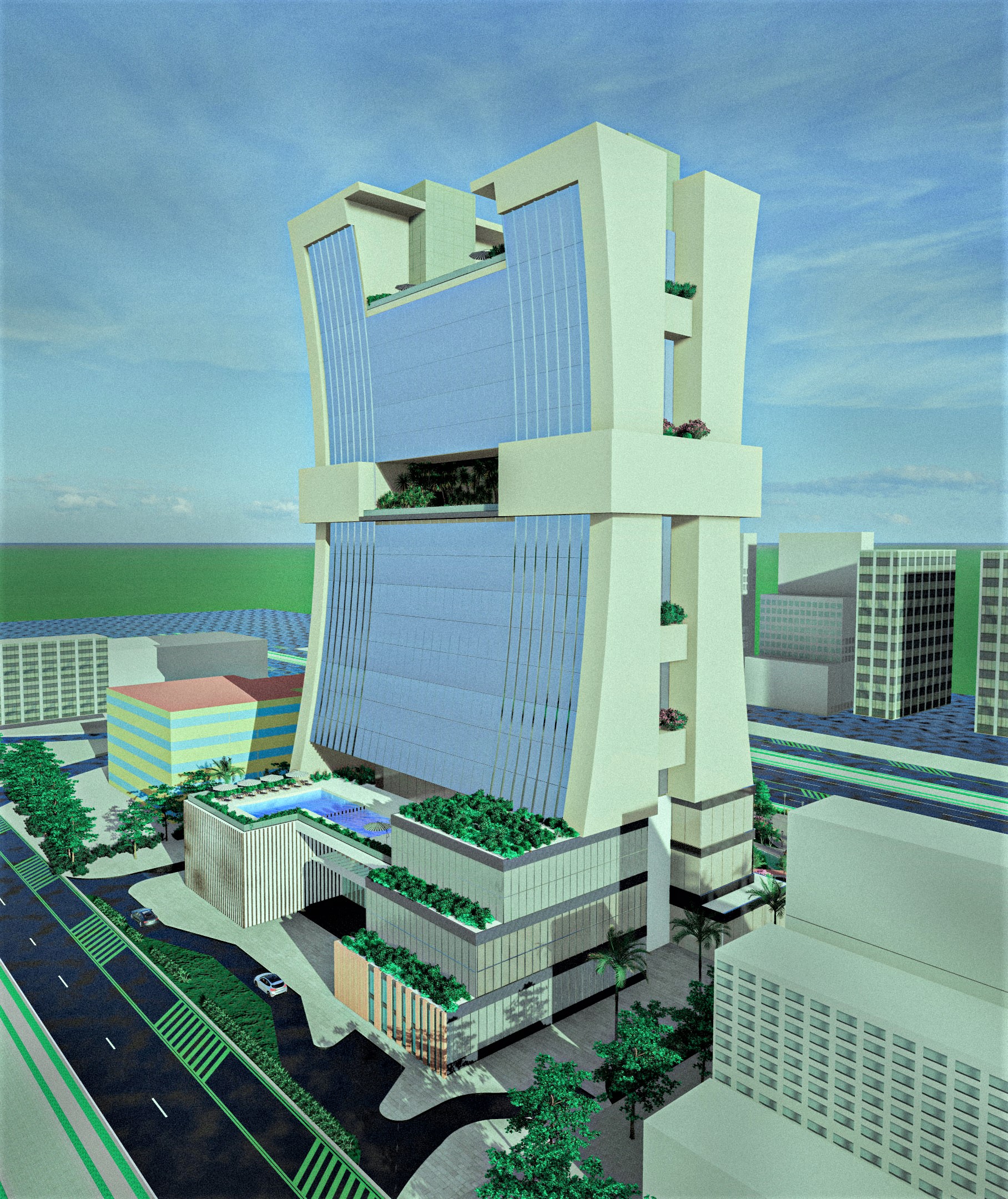 CAN HOTEL 室内设计丨3RD YEAR ARCHITECURE STUDENT-7