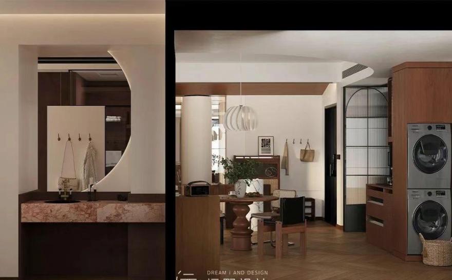 148㎡中古风平层-52