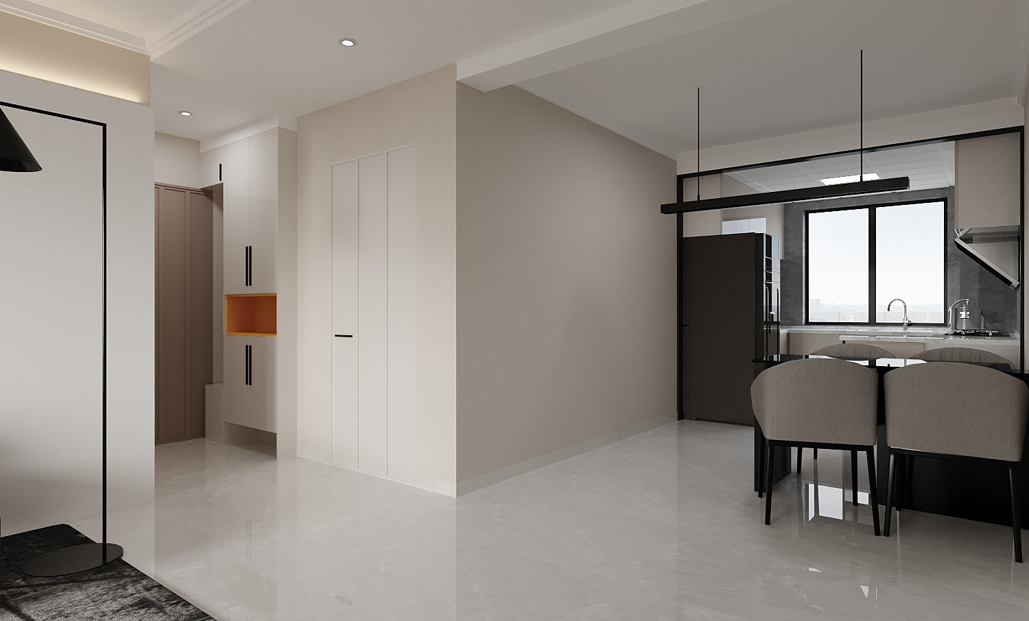 泓宇丨设计 晨光【奶油风】-5