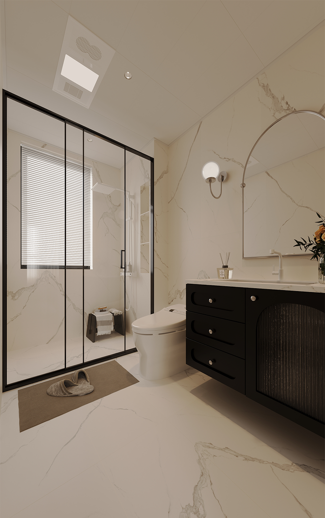 奶油色简约家居设计-35