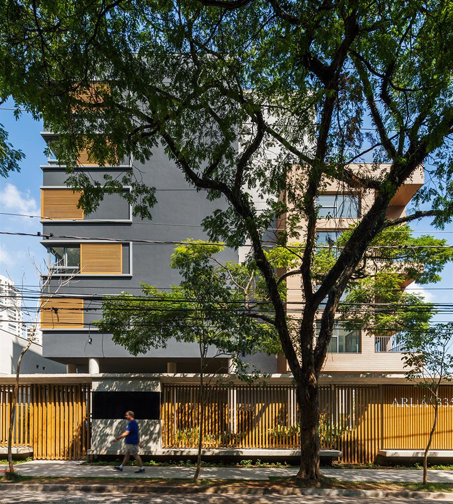 巴西圣保罗 Aruá 公寓楼-2