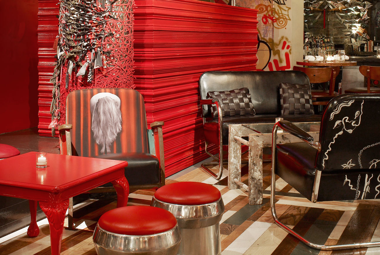 废旧物品的创意重生 | The Collective 环保艺术餐厅-4