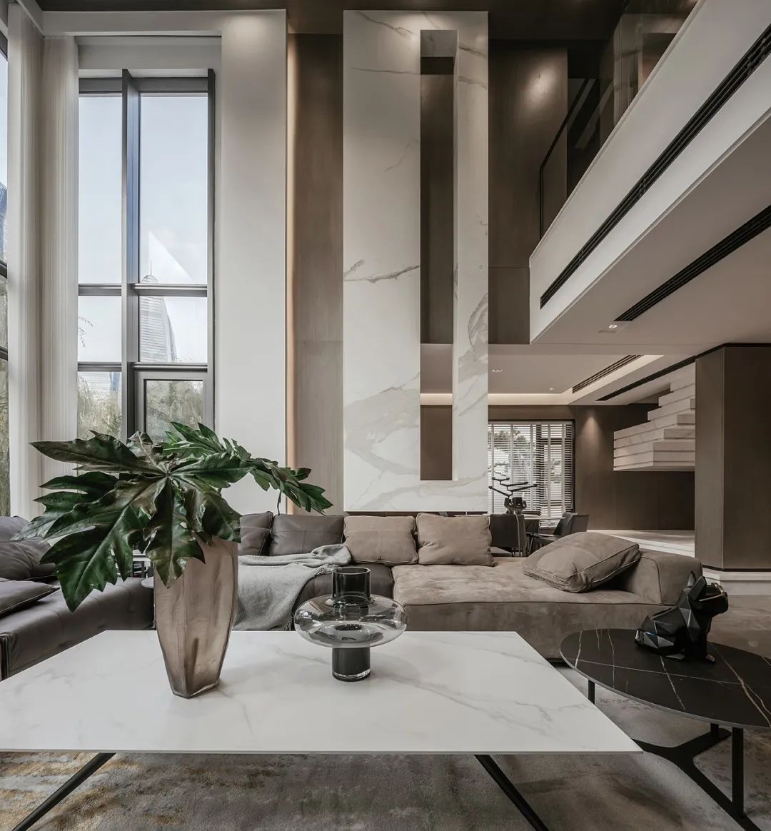 苏州 400㎡暖灰大宅丨中国苏州丨杰 ME 空间设计-15