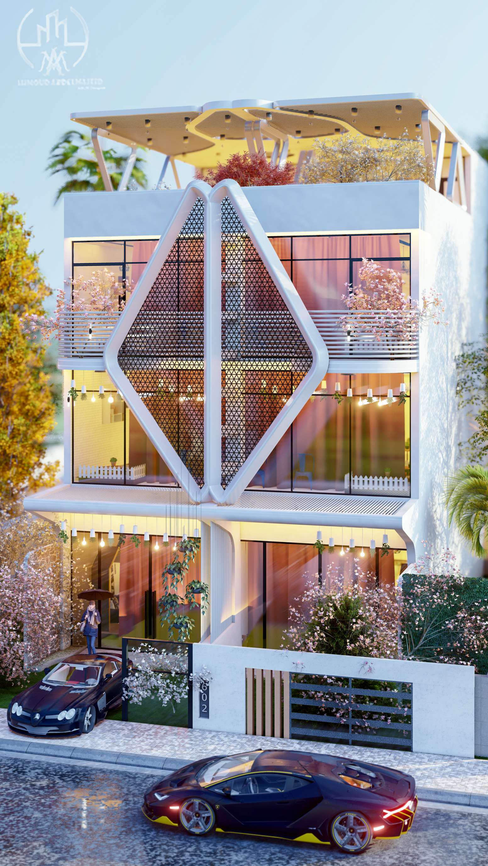 Modern apartment building-5