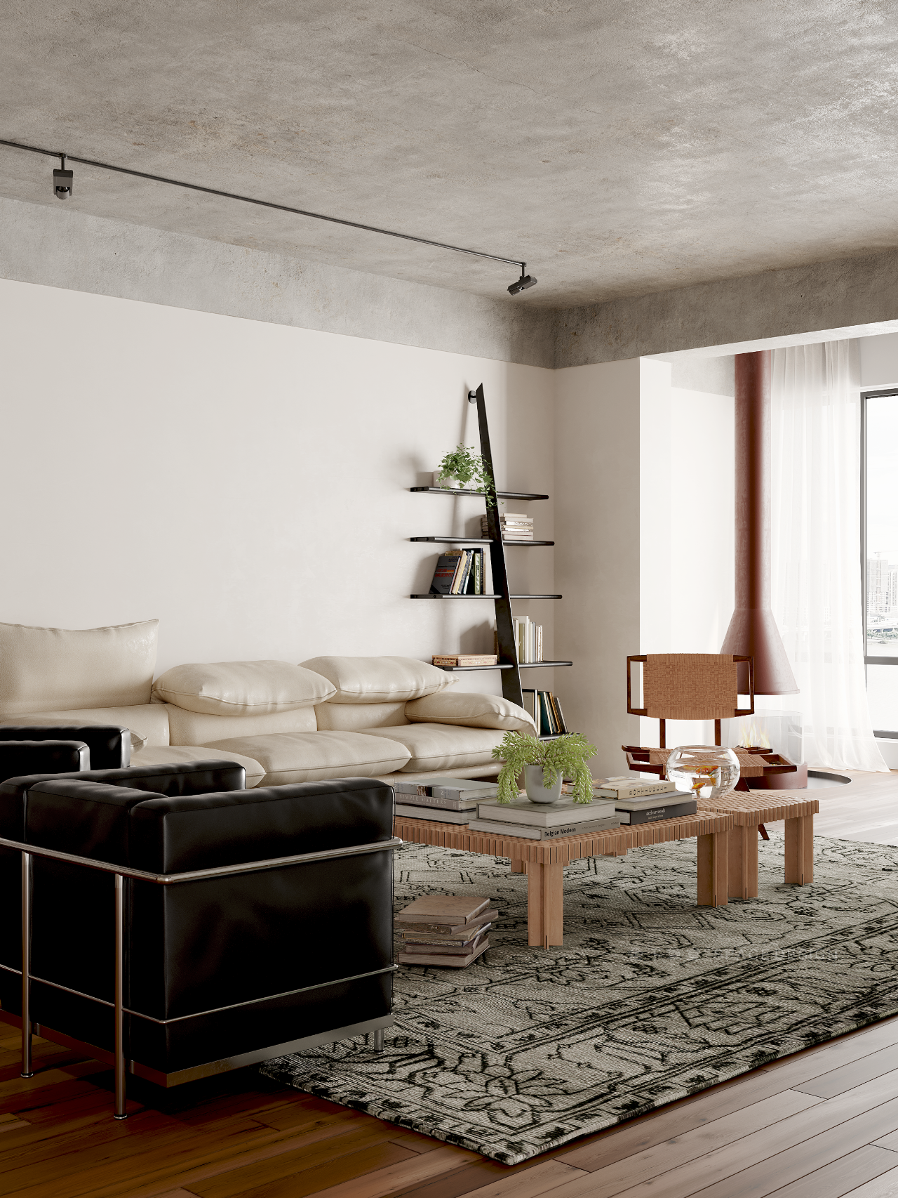 广州天銮公寓设计丨中国广州丨舍下草堂-13