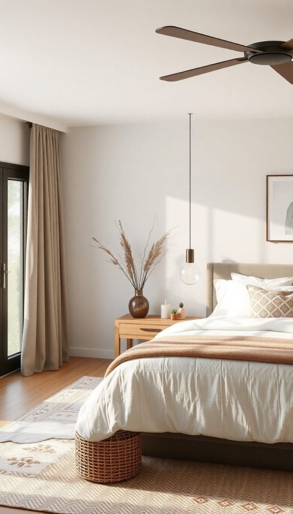 现代西方风格宁静卧室设计案例-26