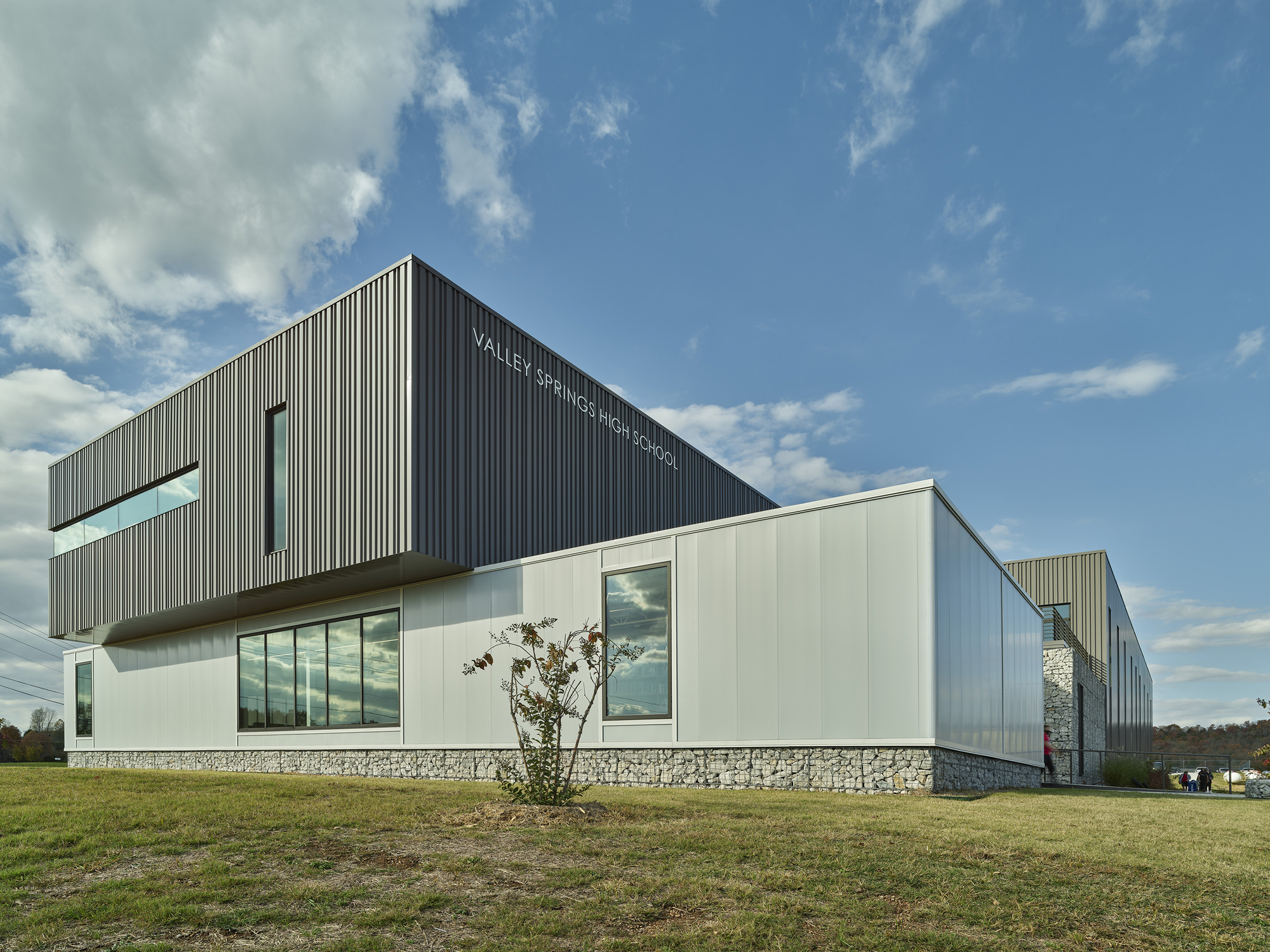 Valley Springs High School 图书馆室内设计-1