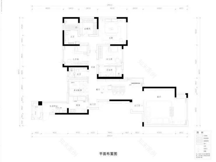 李叶打造 220 平现代家居,展现生活炽热与高级格调-11