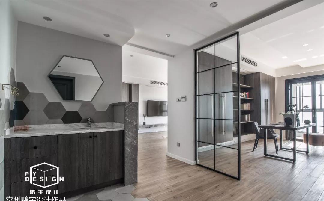 常州 140㎡港式家居,自然与时尚的完美融合-7