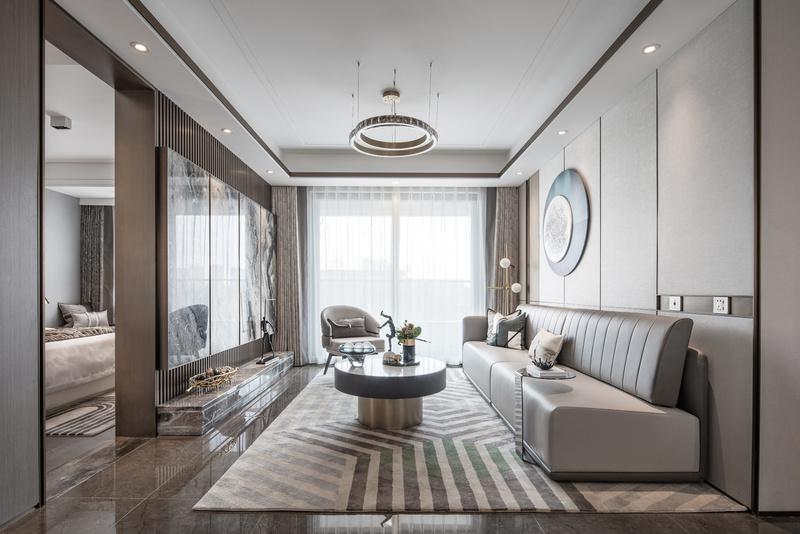 现代江南水乡风韵·苏州东原月印万川样板房设计丨中国苏州-6