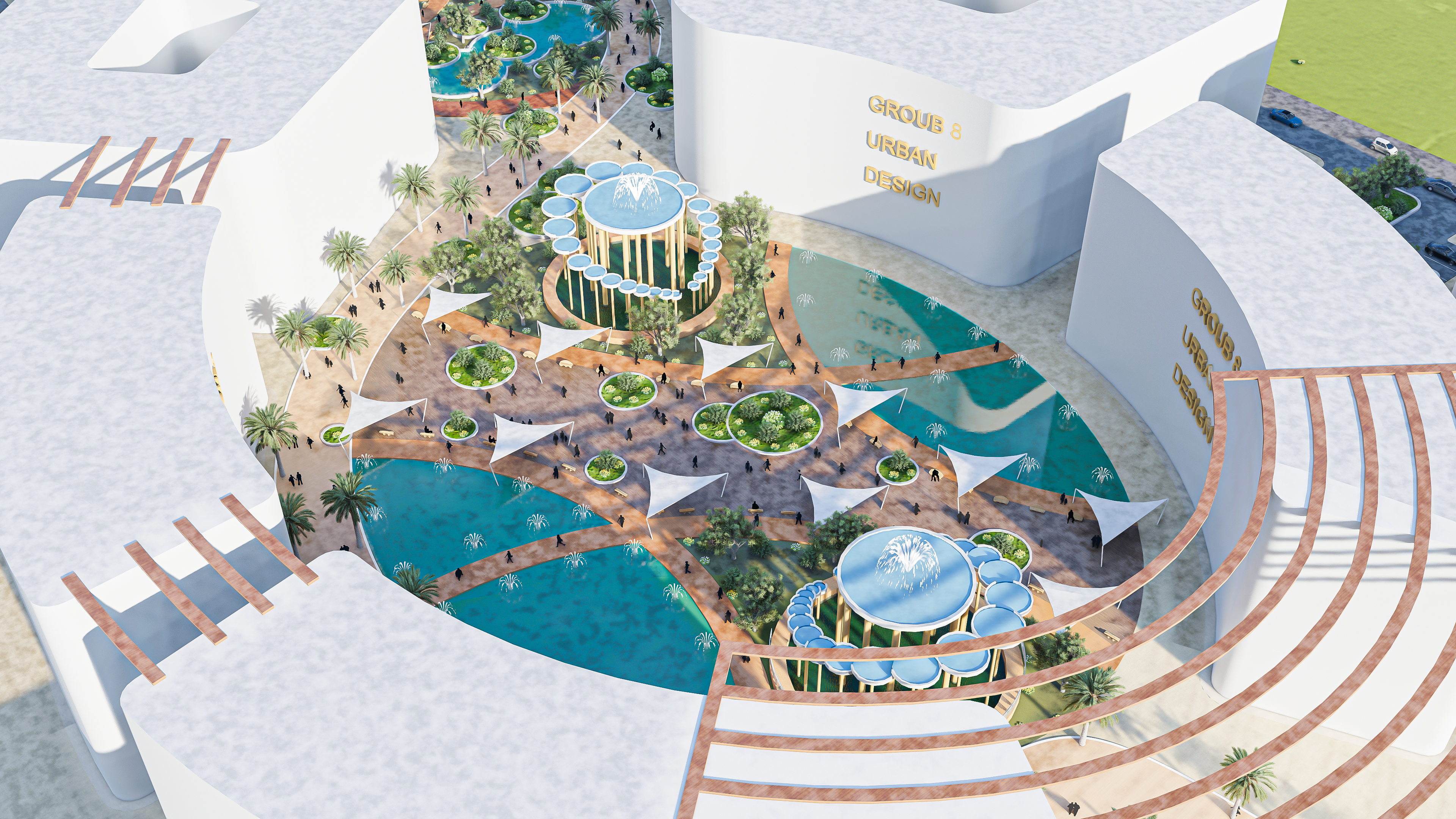 Shubra 城市设计丨埃及开罗丨开罗大学工程学院建筑系-35