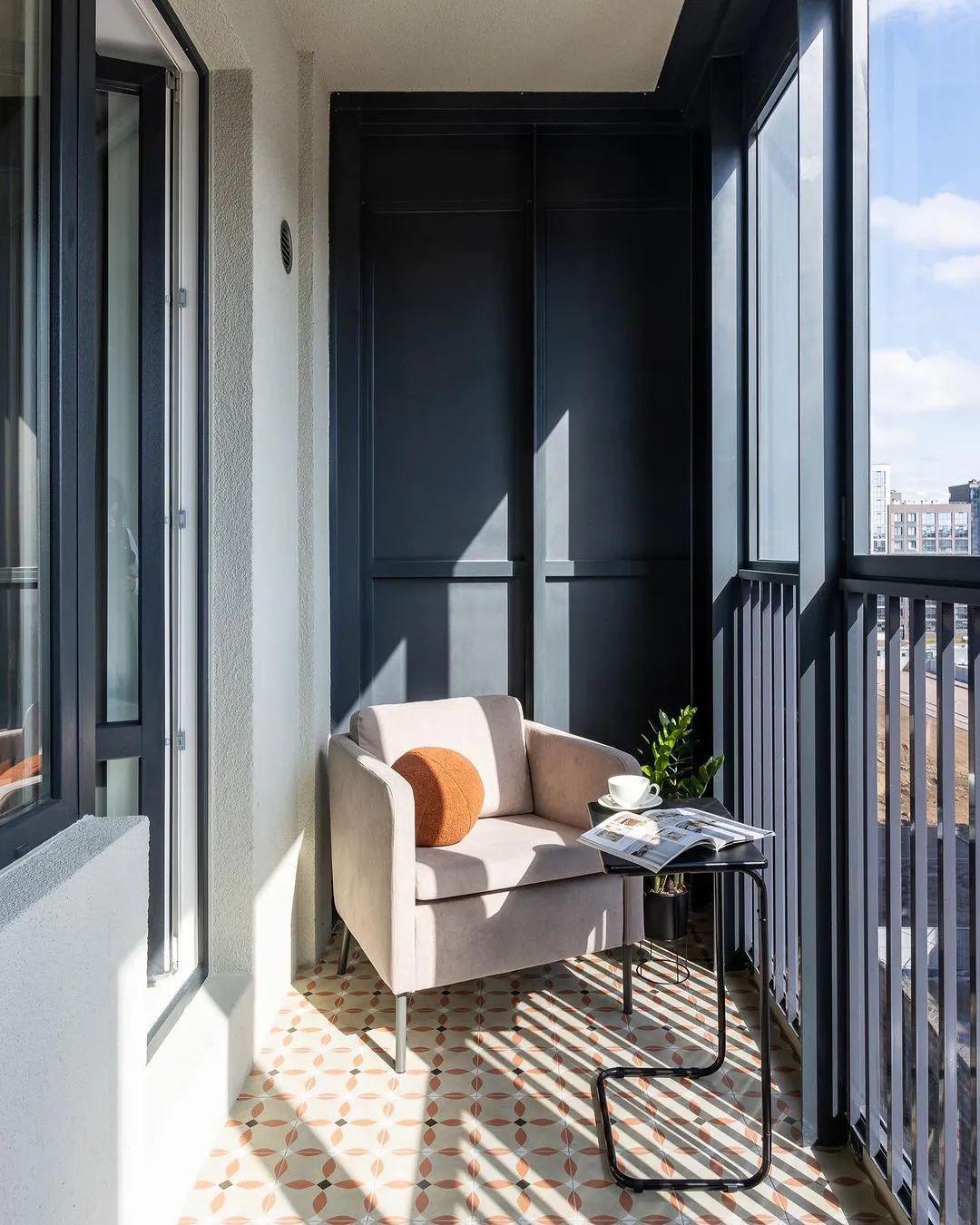 29㎡一字型小公寓室内设计丨Ekaterina Shein-31