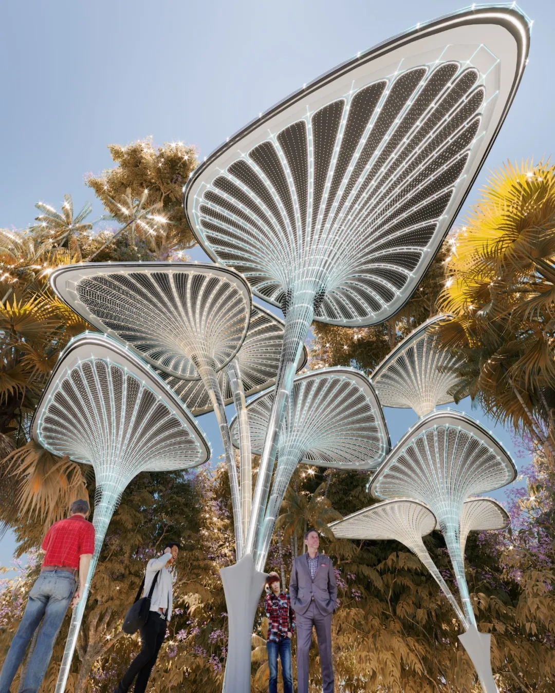 【案例分享】绿洲 +系统，人造模块化棕榈呼吸结构系统-3