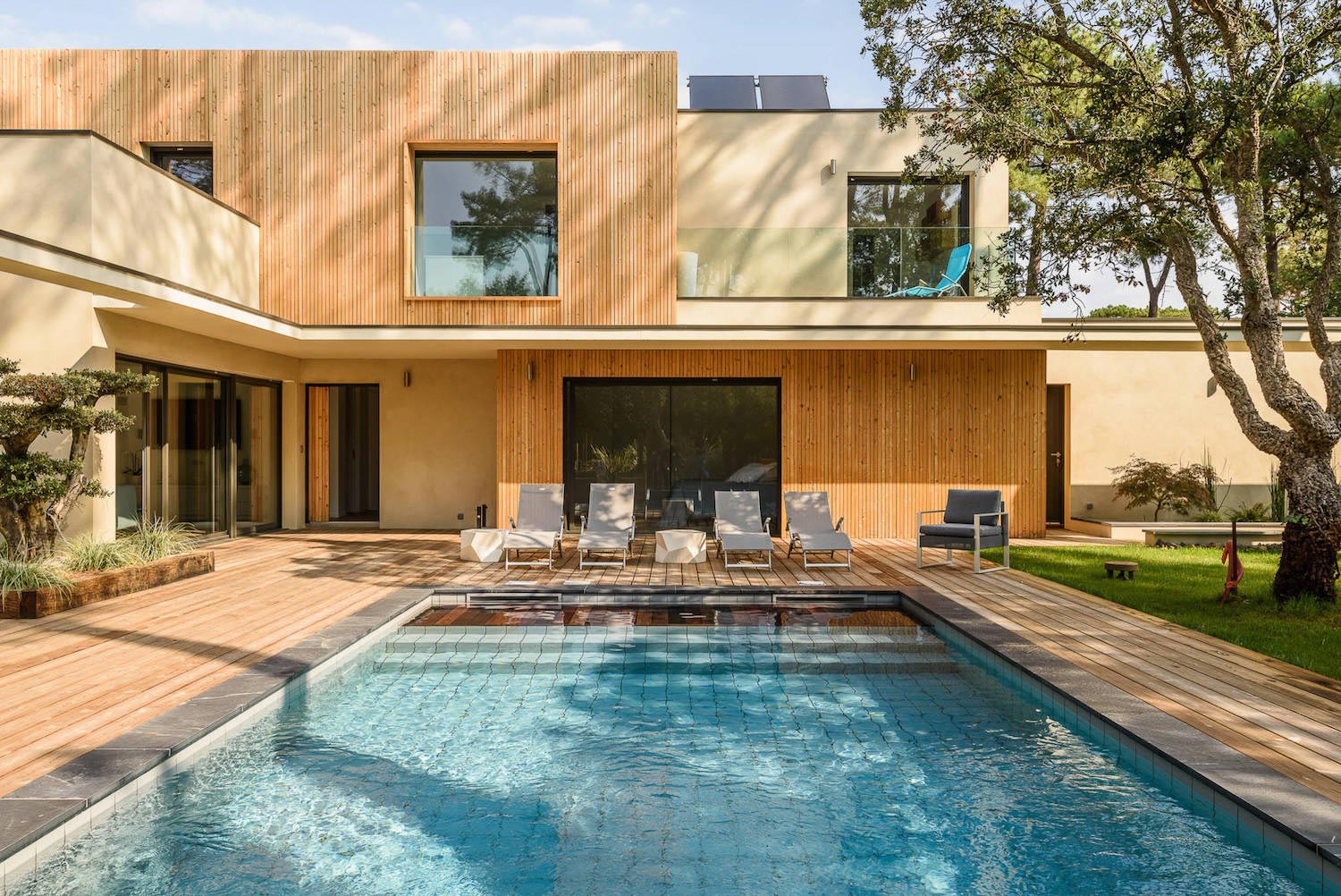 Modern wooden residence surrounded by greenery   CAANdesign  Architecture and home design blog-5