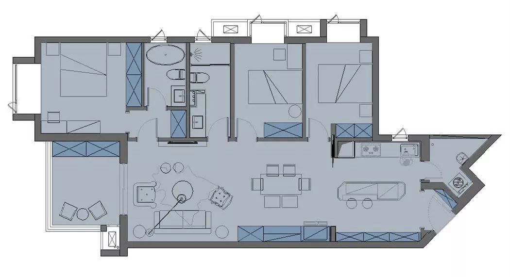 优雅法式,浪漫江景 | YY 的现代幸福生活-24