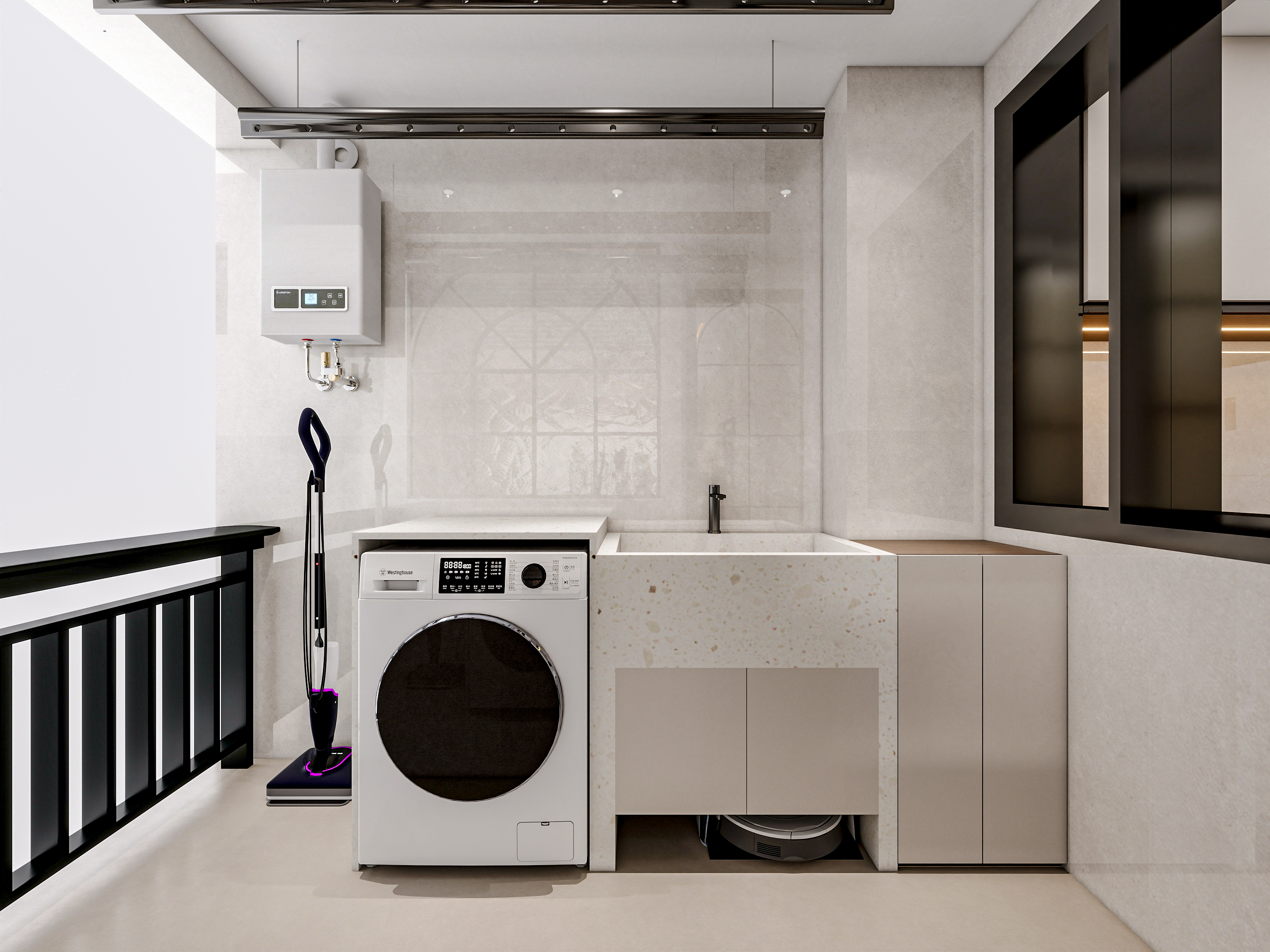 四川成都沙河壹号（85平方中古奶油三居室）-30