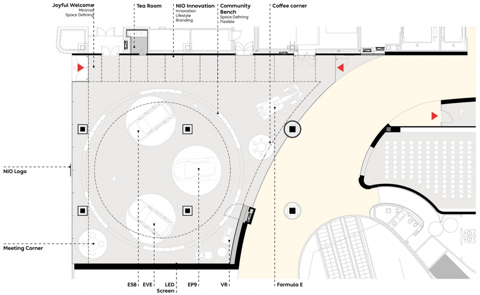蔚来汽车上海用户体验中心丨法国AS建筑工作室-43