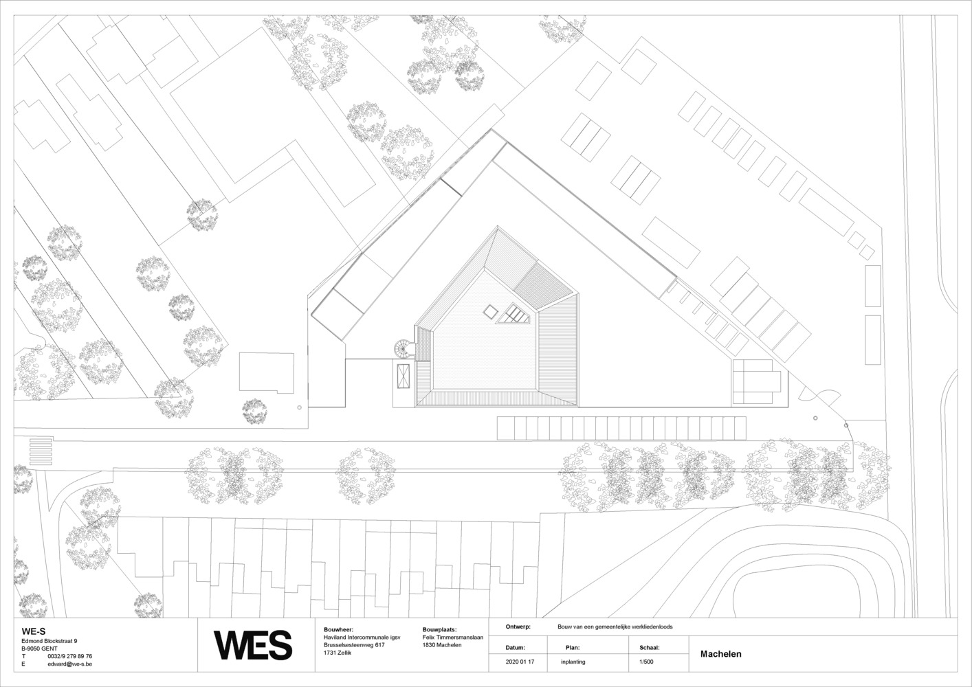 比利时 Machelen 市政厅新 workshop & Office Spaces-38