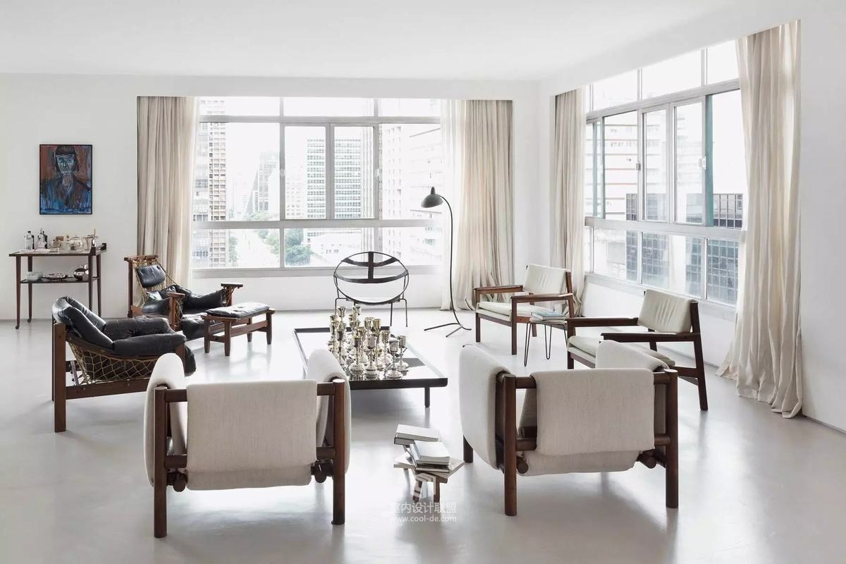 巴西圣保罗以艺术为魂的豪华公寓-6