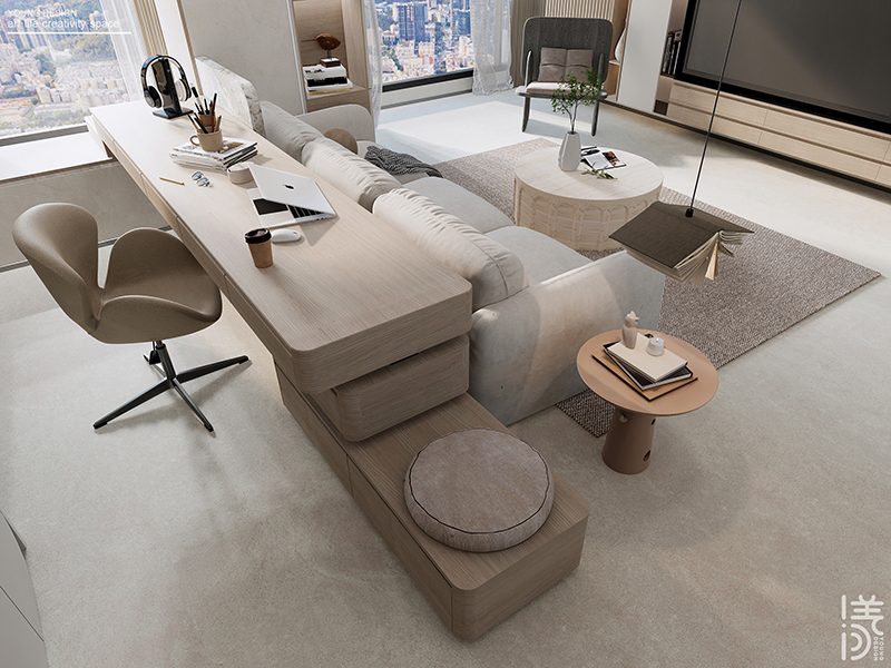 深铁懿府现代原木风格家居设计丨中国深圳丨深圳漾空间设计有限公司-24