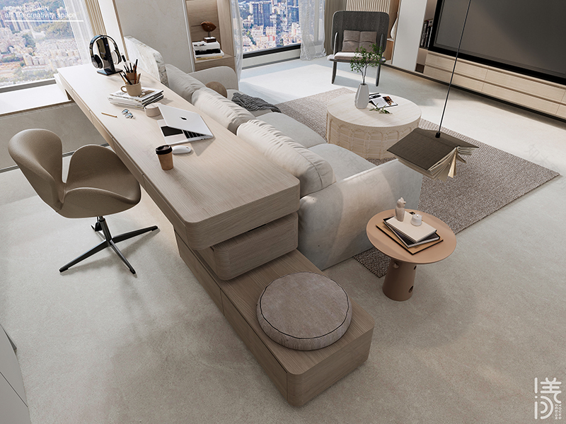 深铁懿府现代原木风格家居设计丨中国深圳丨深圳漾空间设计有限公司-24