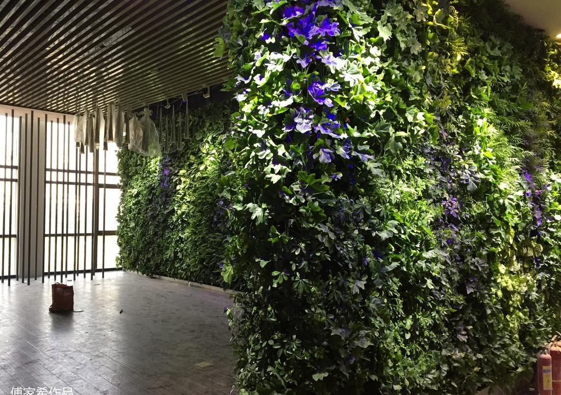 
西安国际美术城 办公室 植物墙 -6