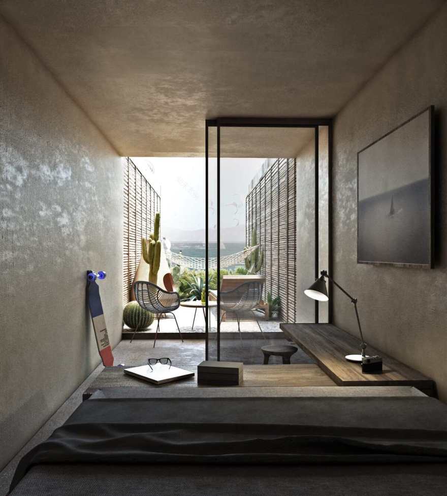 拉本塔纳海滩上的集装箱伪装者丨墨西哥丨V TALLER-23