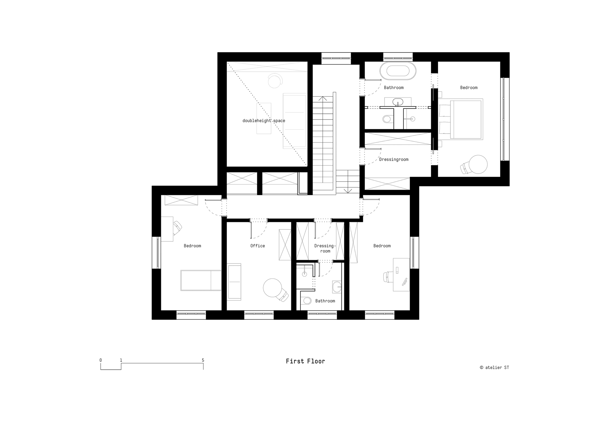 DUPLEX 住宅丨德国莱比锡-37