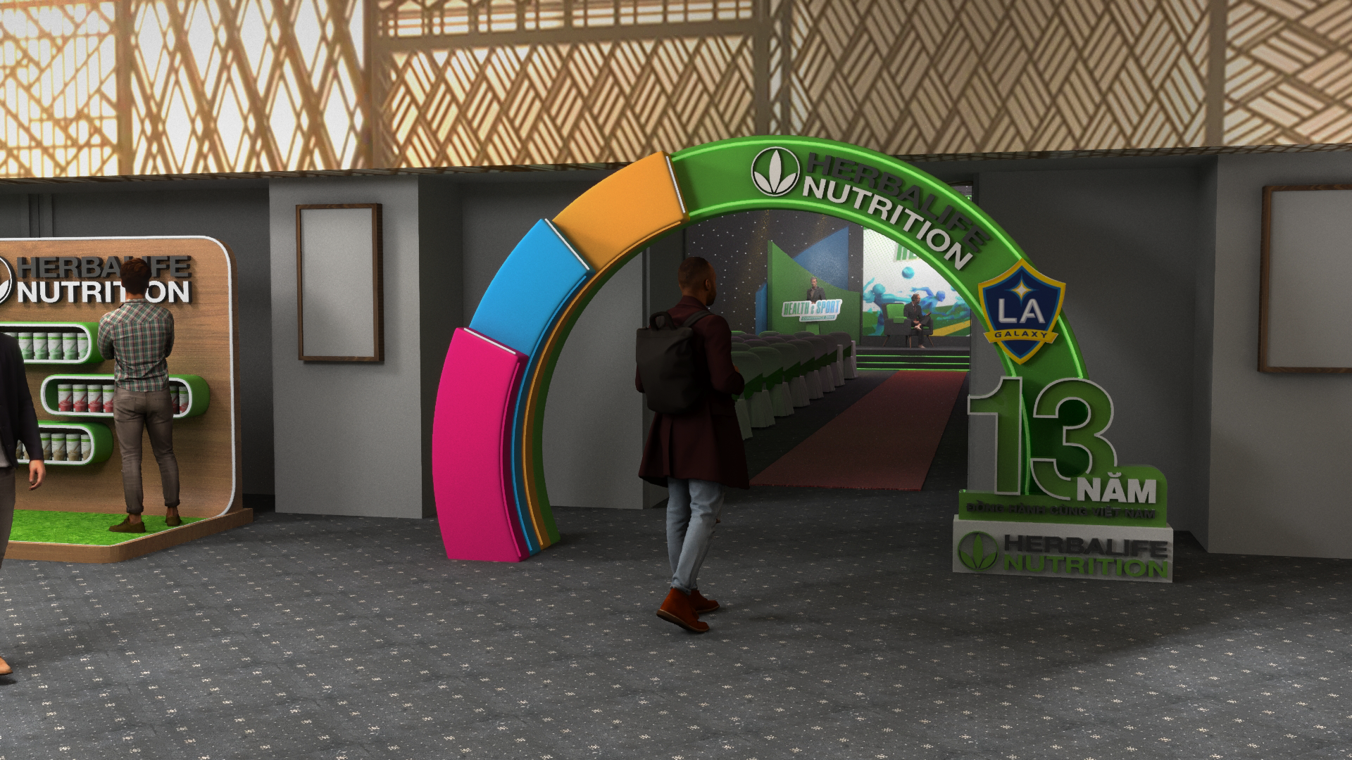 Herbalife LA Galaxy Visit-15