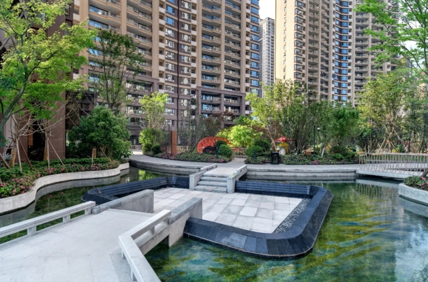 成都中国铁建西派泊玥住宅景观-21