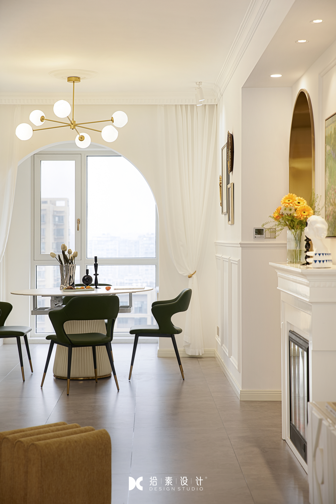 卡皮西纳花园 · 法式轻奢的多彩生活空间丨拾素設計-65