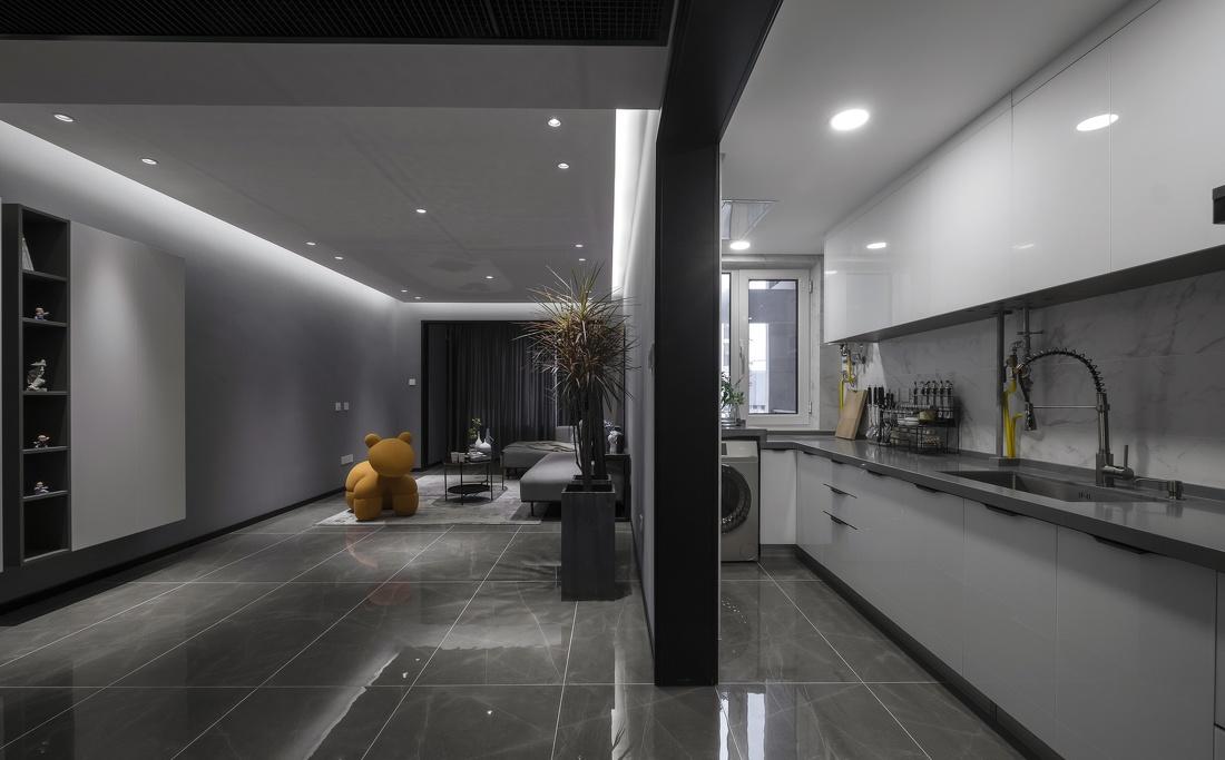 105㎡现代简约私人空间设计-10