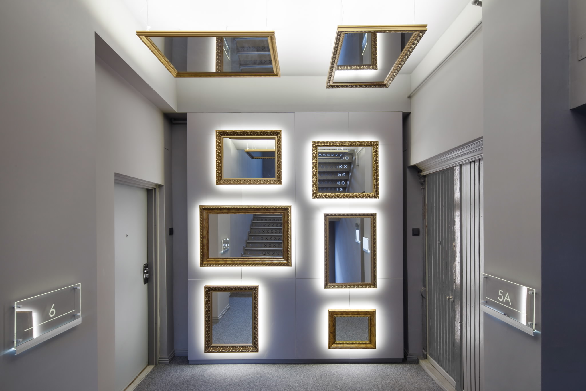 wondercase modernization of a staircase in the 19th century building in gliwice-11