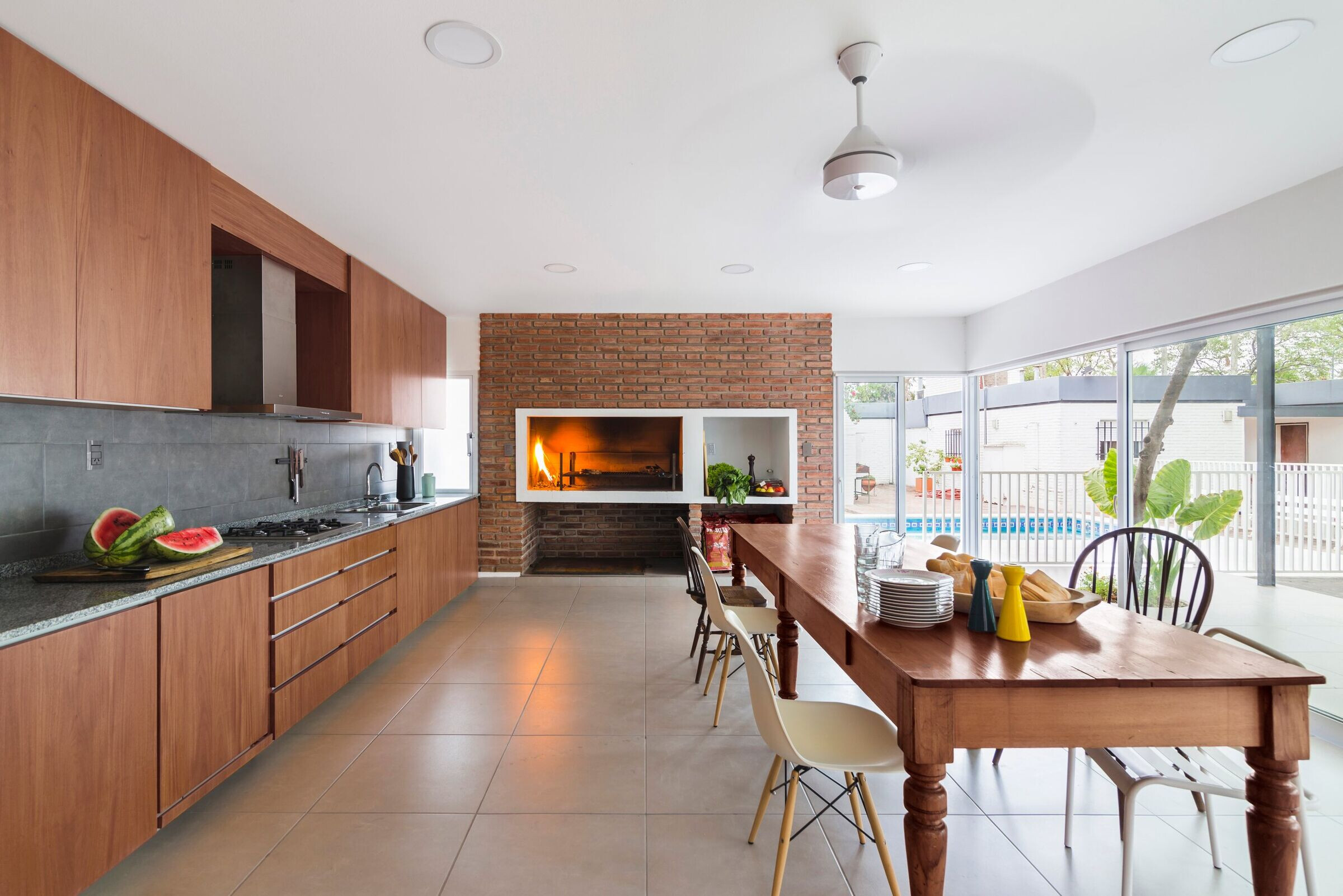 乡间别墅的美食盛宴 · 家庭烧烤亭的创意设计-62