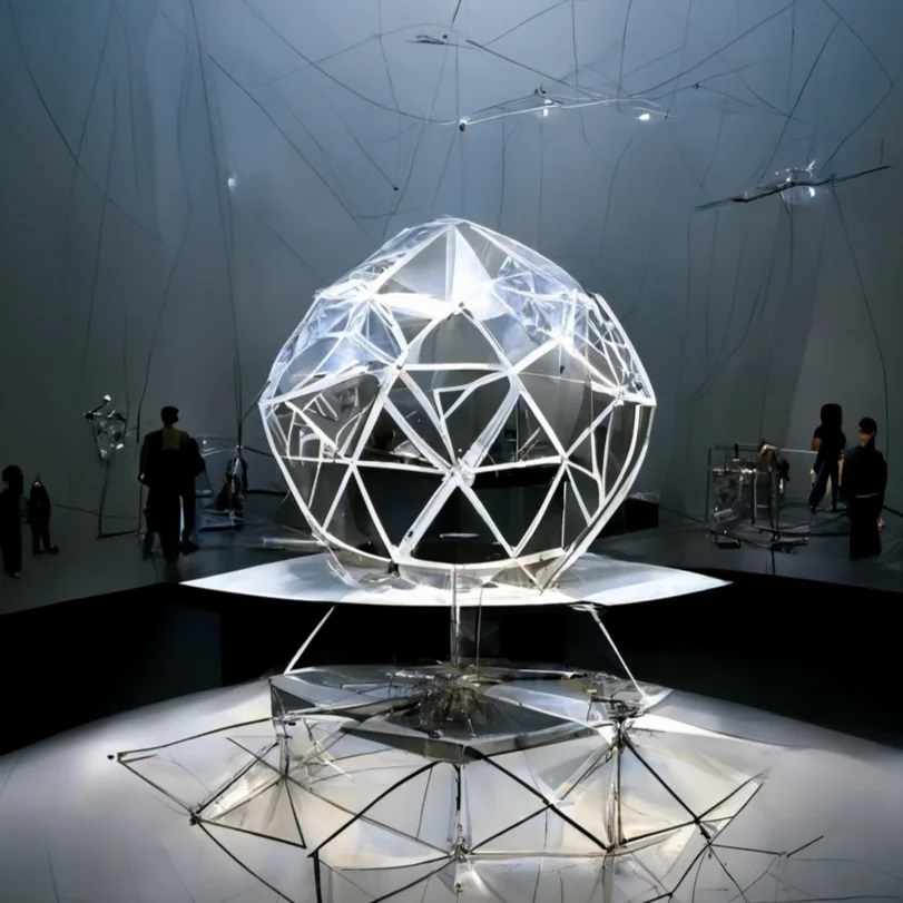 R· Buckminster Fuller 几何建筑展-5