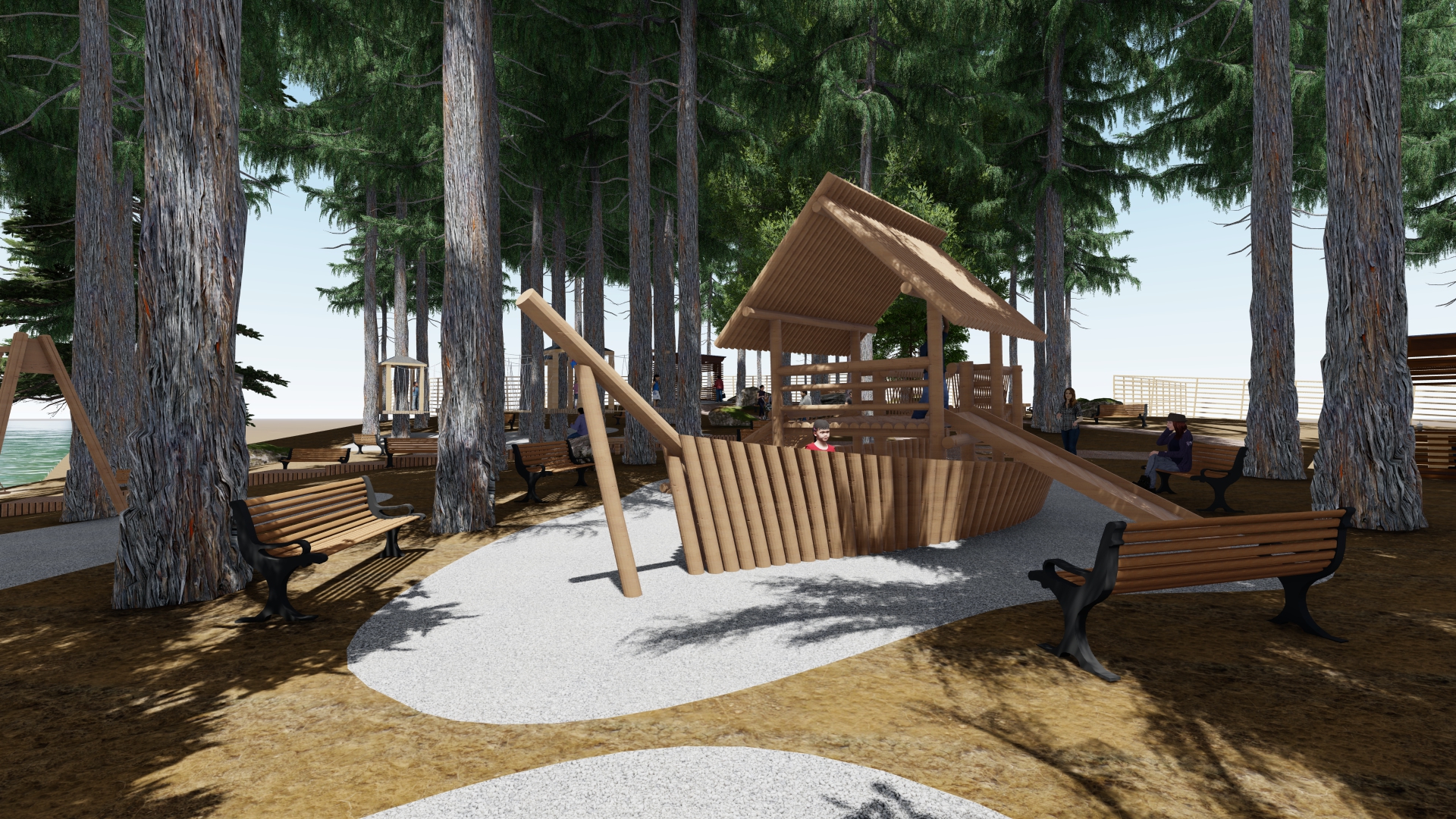 Recreation Area at Malyshevo village Saint-Petersburg-3