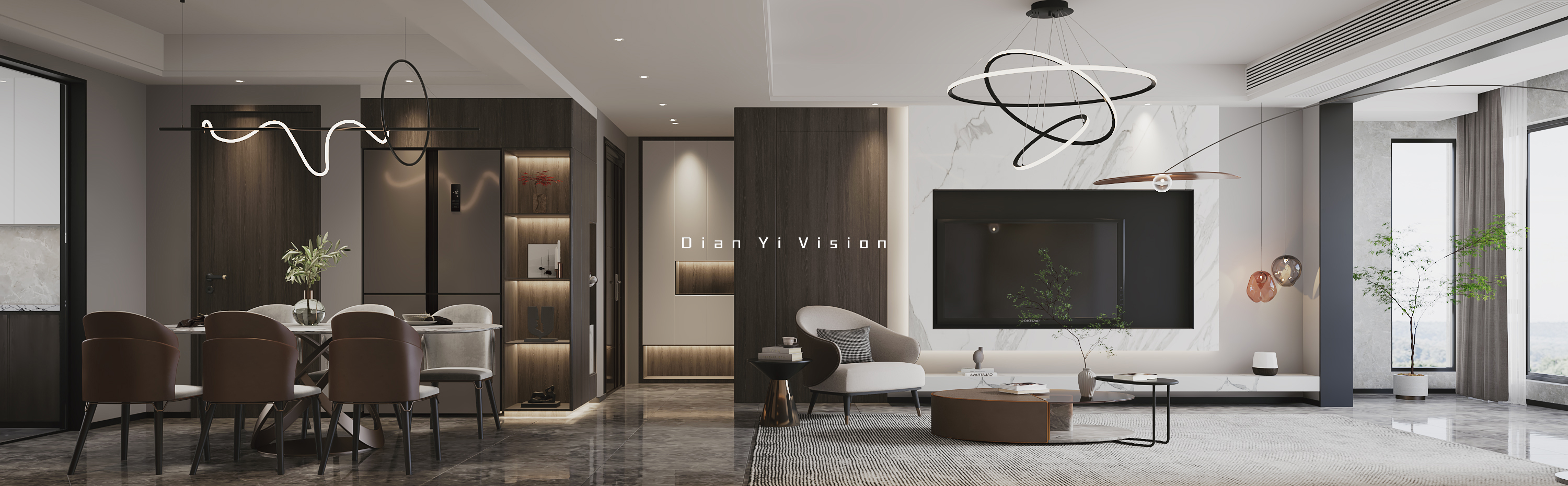 现代简约风平层设计-31