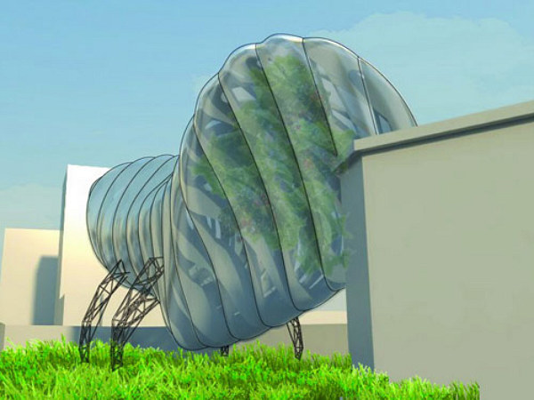 Urban Space Structure（城市空间结构）屋顶温室-1