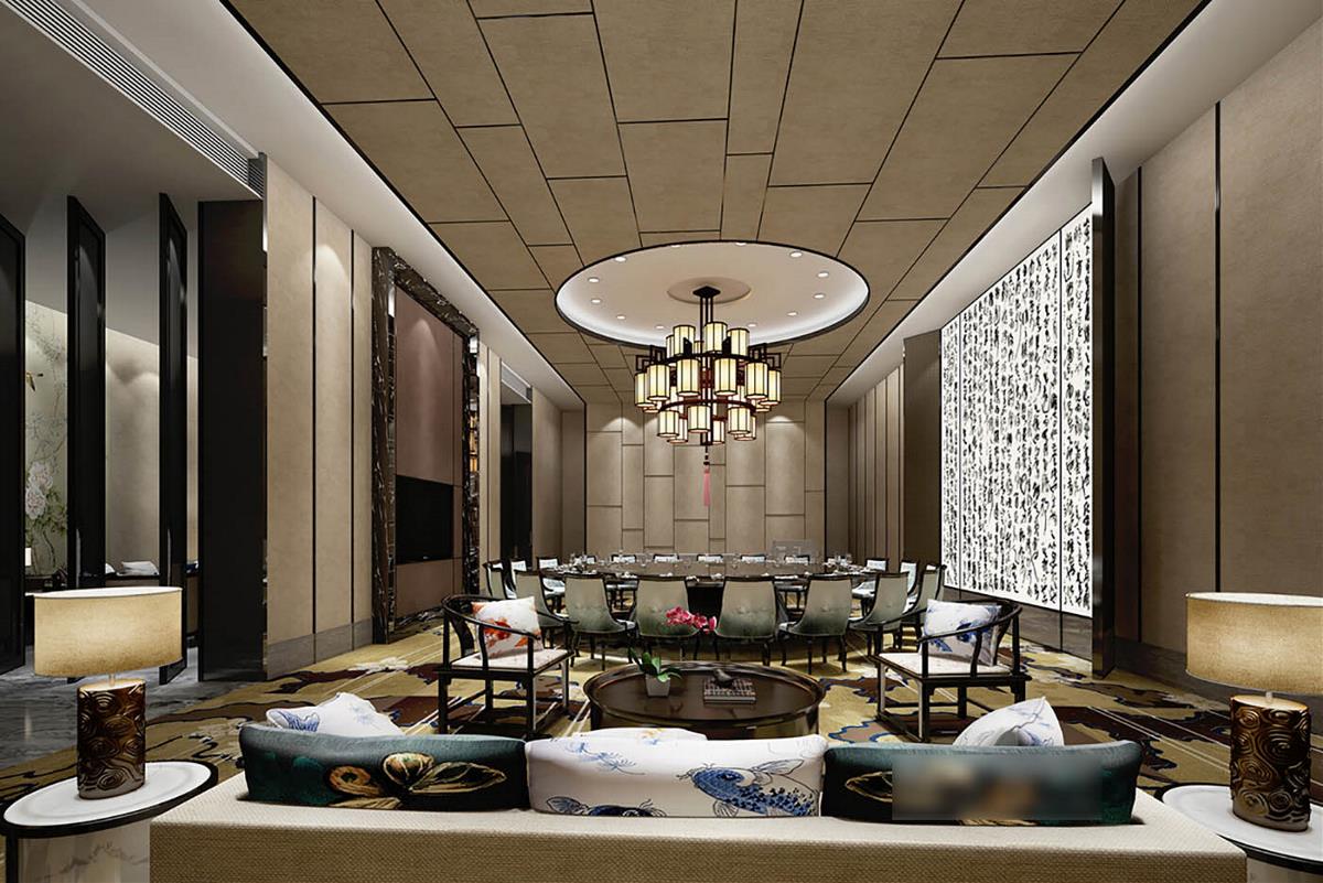 商务酒店　新中式-3