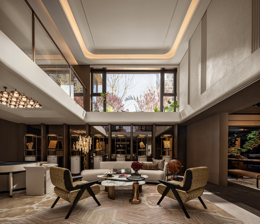 西宁中海·翰林原著143底复洋房样板间丨中国西宁丨深圳市盘石室内设计有限公司-11